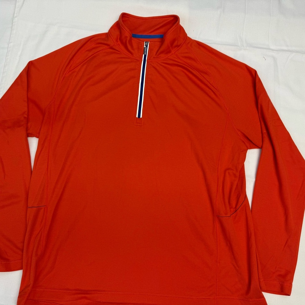 Nike Red Quarter-Zip Pullover